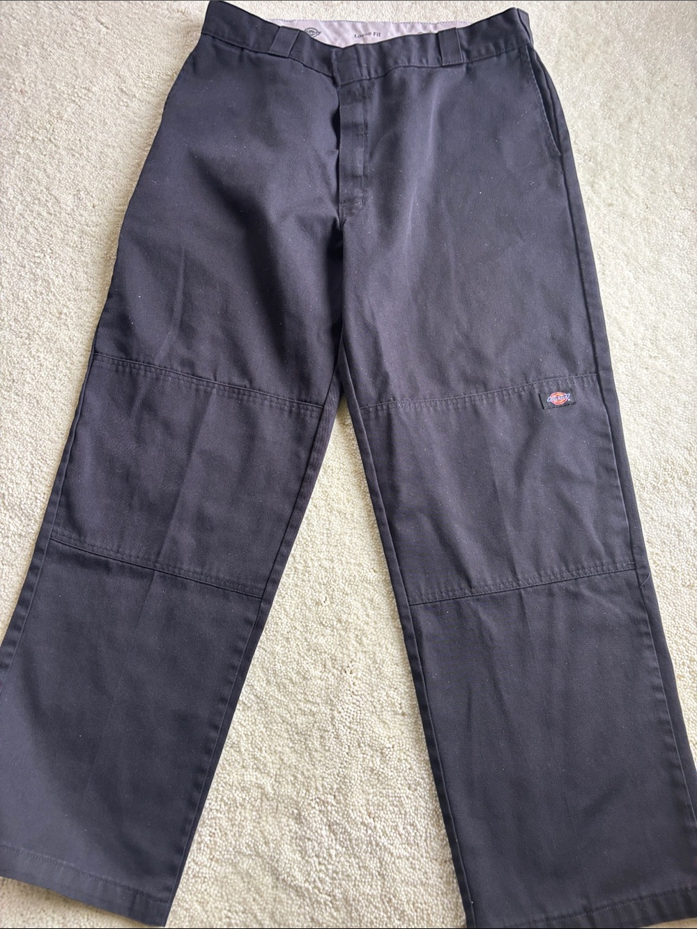 Dickies Men’s Black Straight-Leg Work Pants